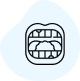 Difficulty chewing or eating certain foods.